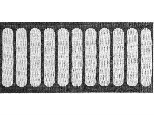 Plastmattor - Horredsmattan Pir (svart) (Storlek: 70 x 100 cm)