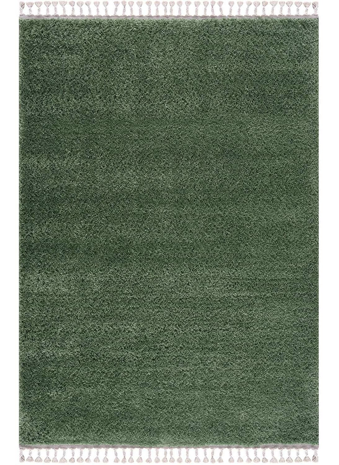 Ryamattor - Cudillero (grön) (Storlek: 80 x 150 cm)