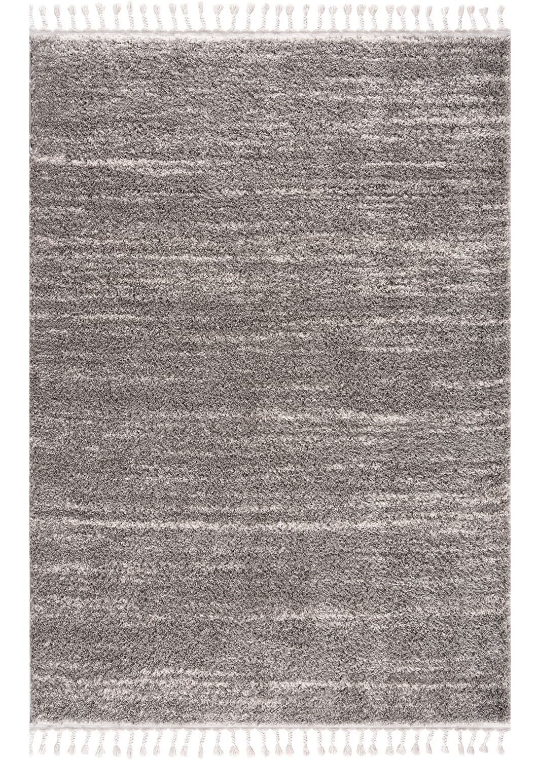 Ryamattor - Orellana (grå) (Storlek: 80 x 200 cm)