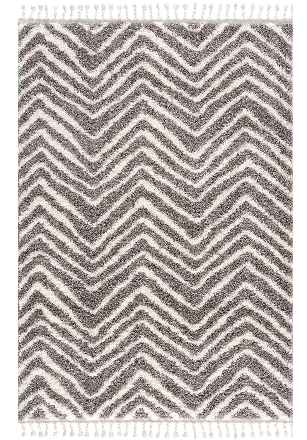 Ryamattor - Chimborazo (grå) (Storlek: 140 x 200 cm)
