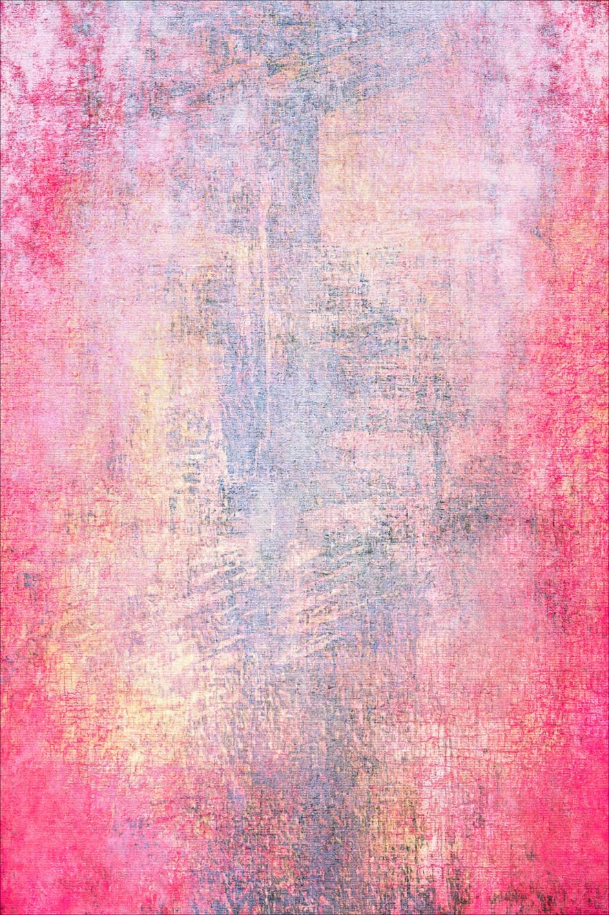 Wiltonmatta - Perugia (rosa) (Storlek: 200 x 280 cm)