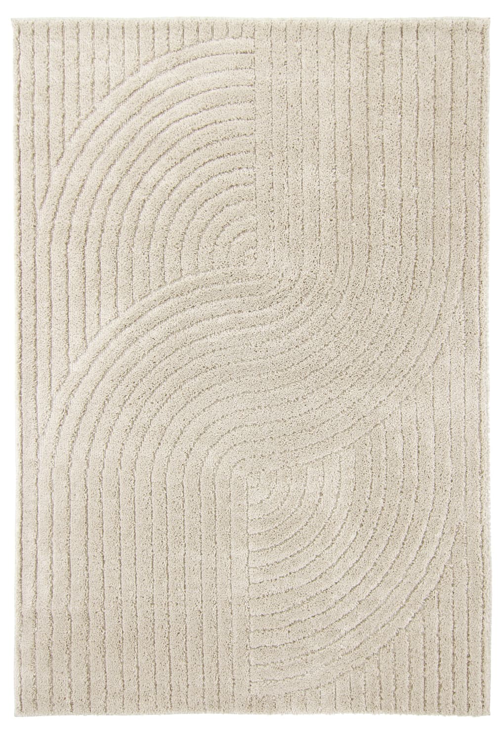 Ryamattor - Wendy (beige) (Storlek: 133 x 200 cm)