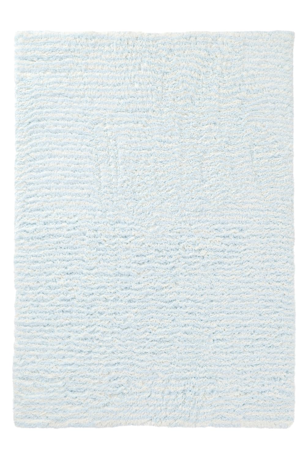 Ryamattor - Aden (ljusblå/vit) (Storlek: 200 x 290 cm)