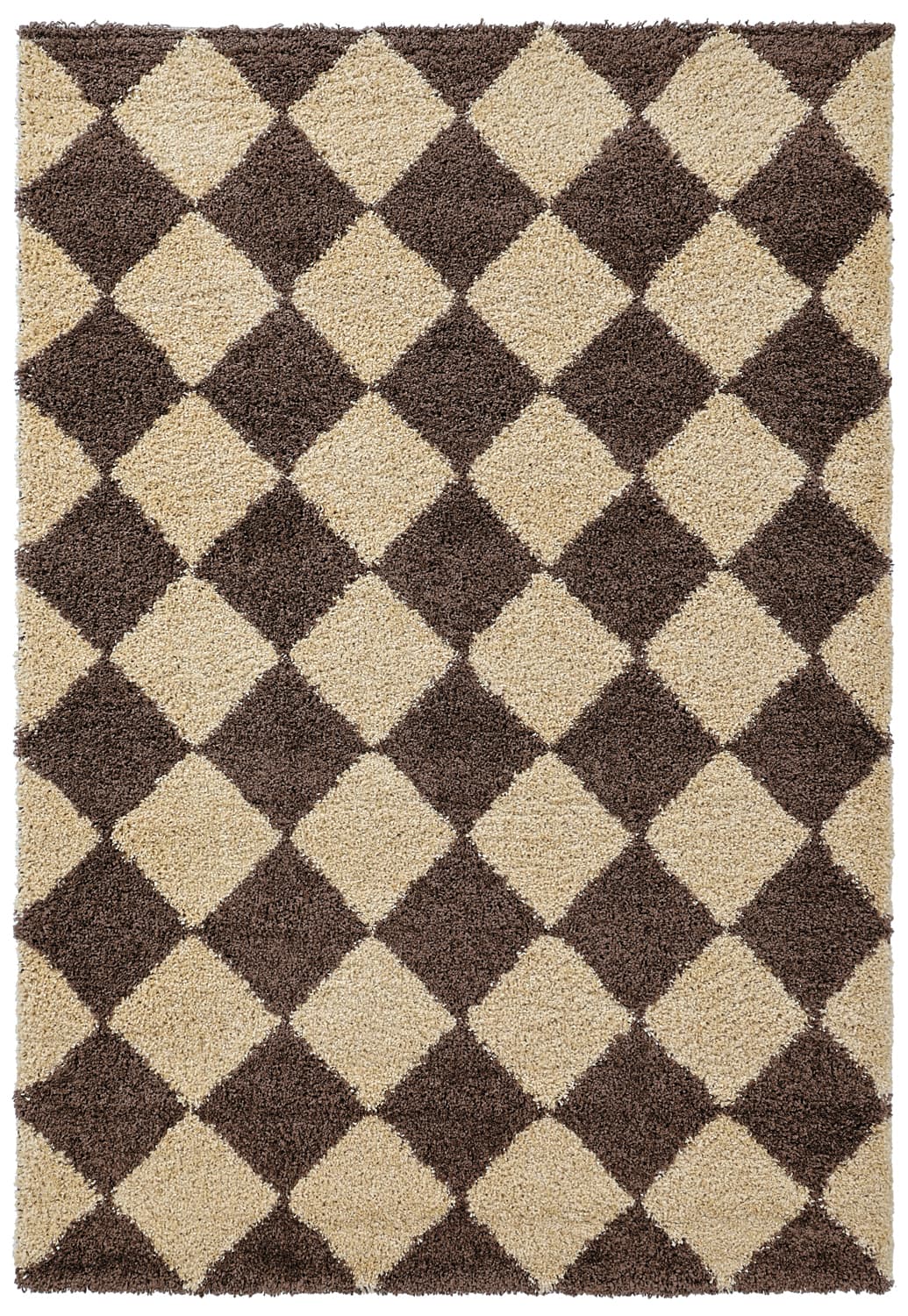 Ryamattor - Albi (brun/beige) (Storlek: 80 x 150 cm)