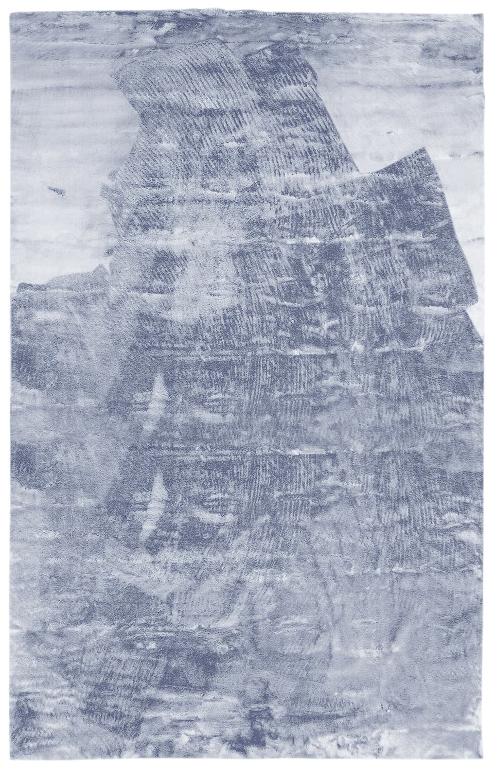 Ryamattor - Aranga Super Soft Fur (stålblå) (Storlek: 140 x 200 cm)