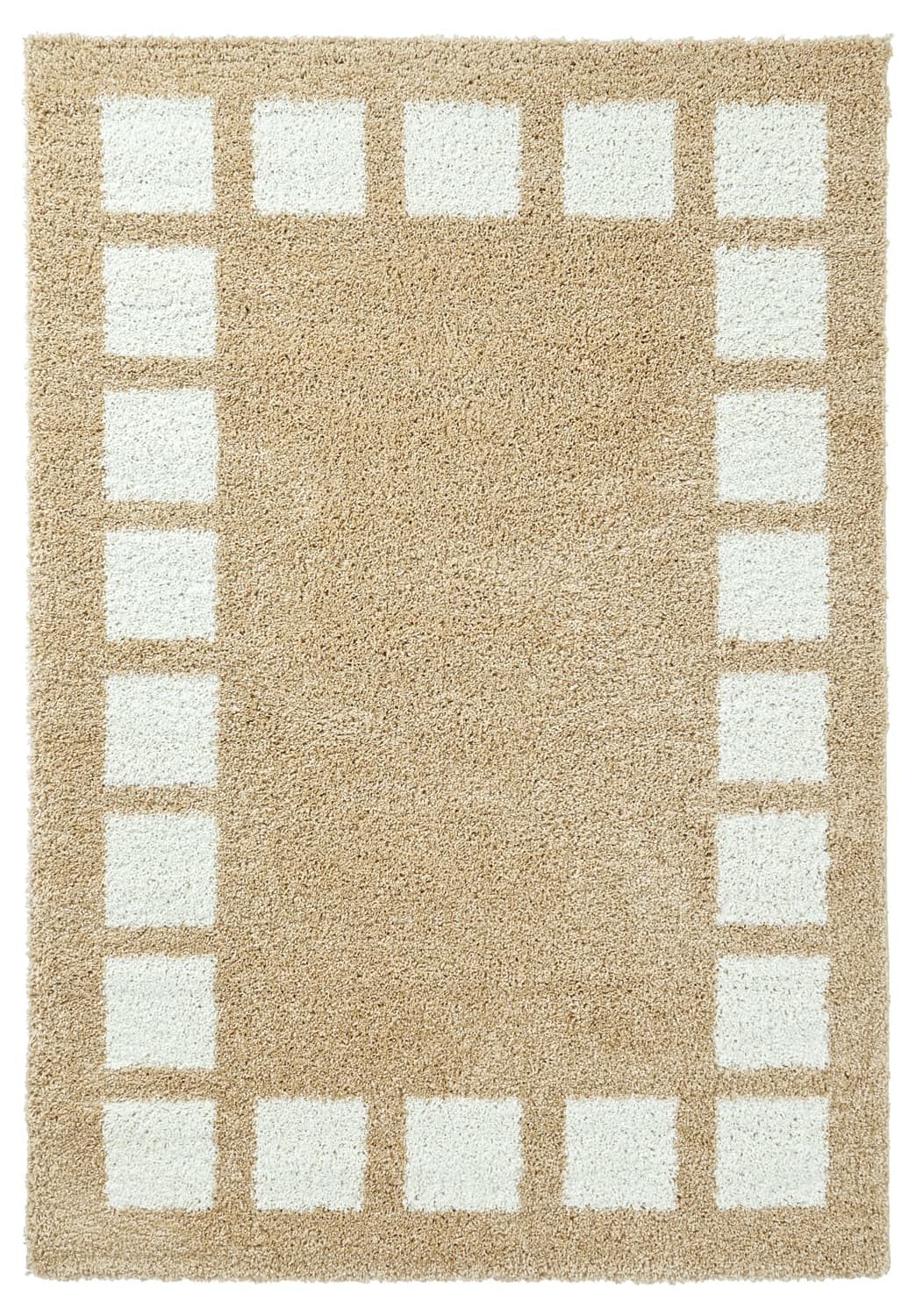 Ryamattor - Asilah (beige/vit) (Storlek: 200 x 290 cm)
