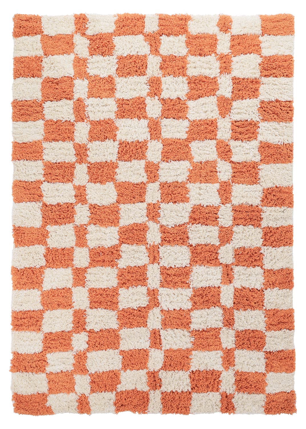 Ryamattor - Atrani Natural Cotton Shaggy (orange) (Storlek: 80 x 150 cm)