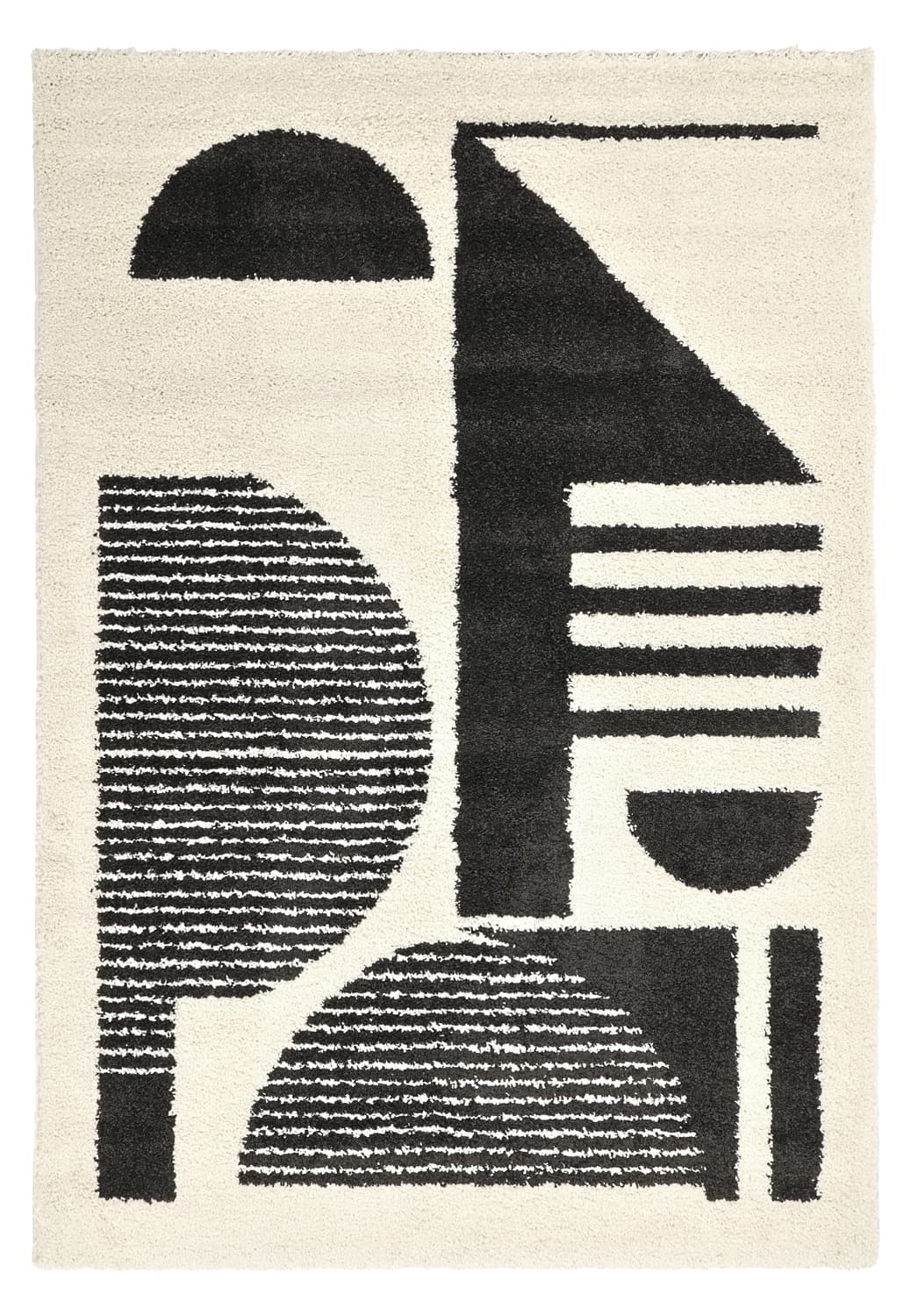 Ryamattor - Maron (svart/vit) (Storlek: 80 x 150 cm)