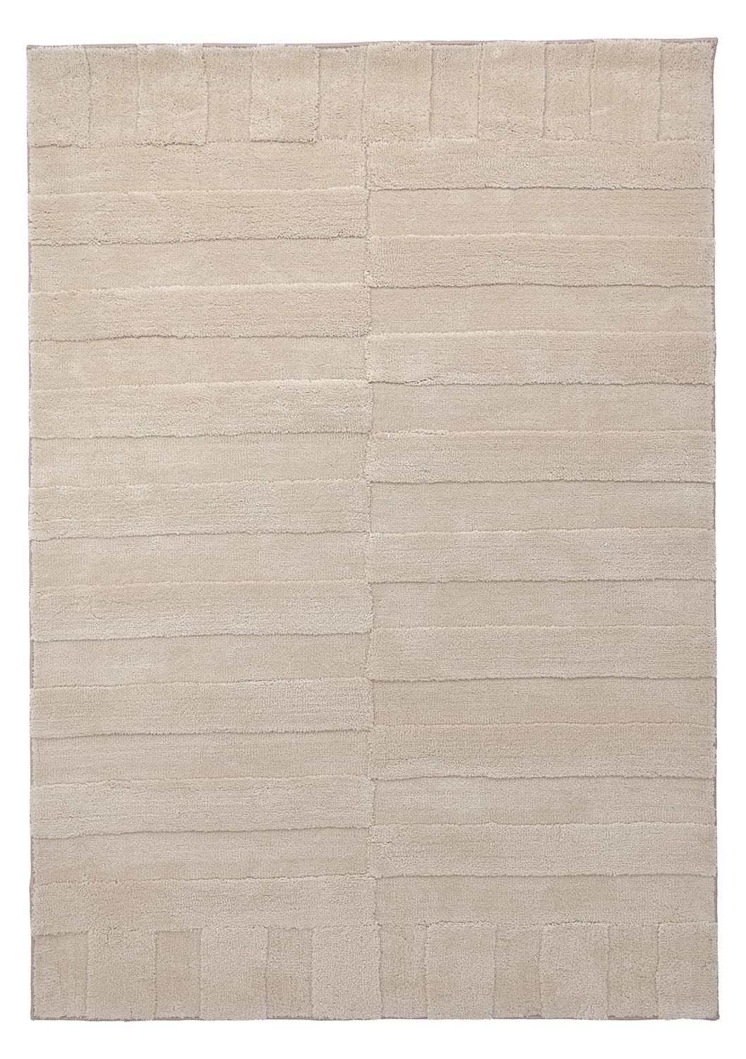 Ryamattor - Paxos (beige) (Storlek: 130 x 190 cm)