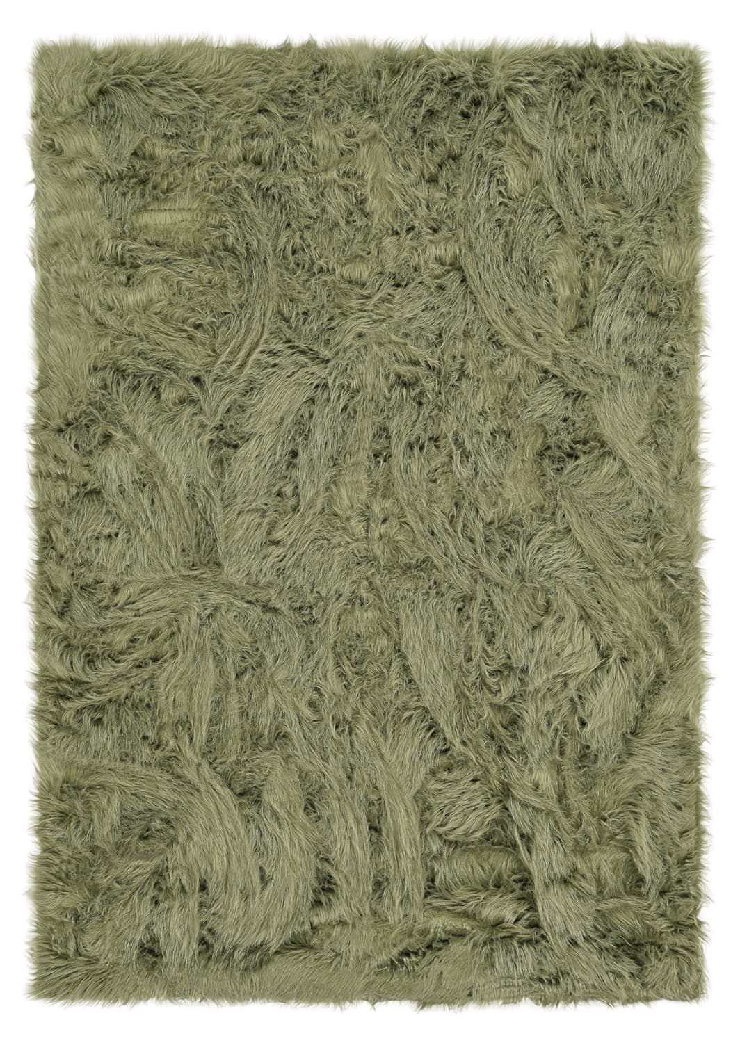 Ryamattor - Sohar (grön) (Storlek: 200 x 290 cm)