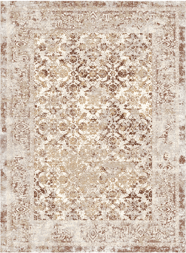Wiltonmatta - Denizli (beige) (Storlek: 130 x 190 cm)