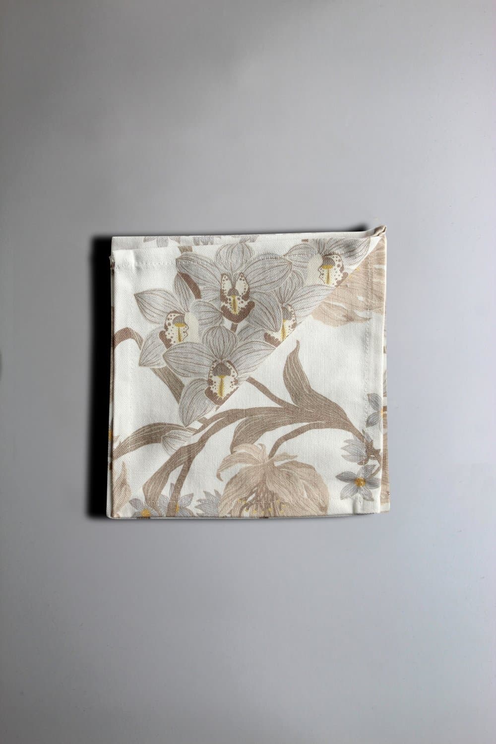 Servetter - 4-pack tygservett Florina (beige) (Storlek: 40 x 40 cm)