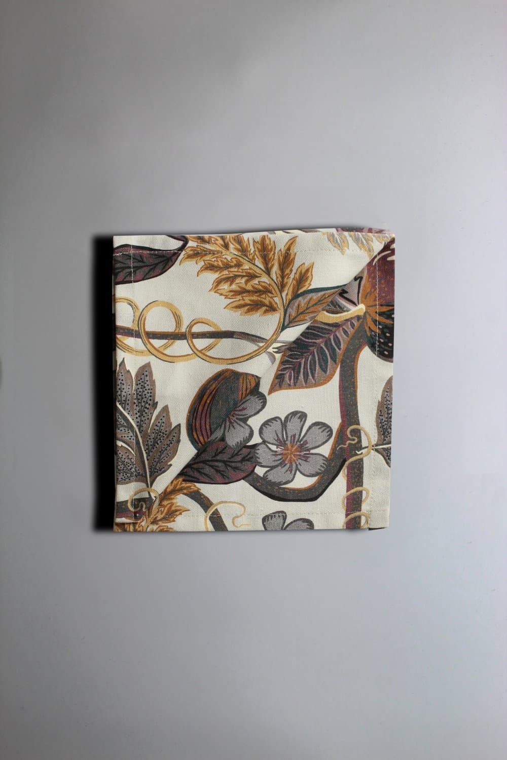 Servett - 4-pack tygservett Lise (brun) (Storlek: 40 x 40 cm)