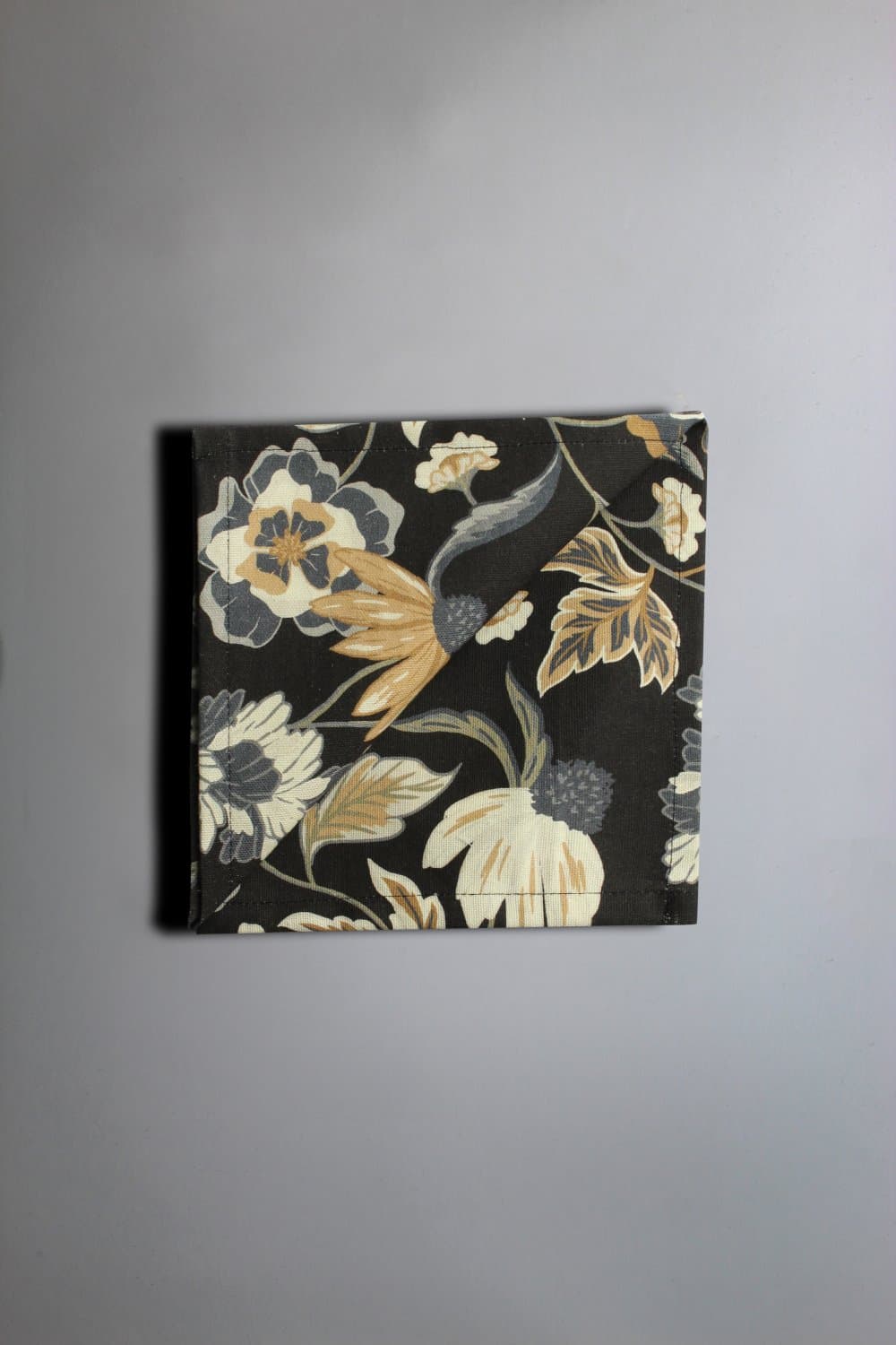 Servett - 4-pack tygservett Mathilde (blå) (Storlek: 40 x 40 cm)