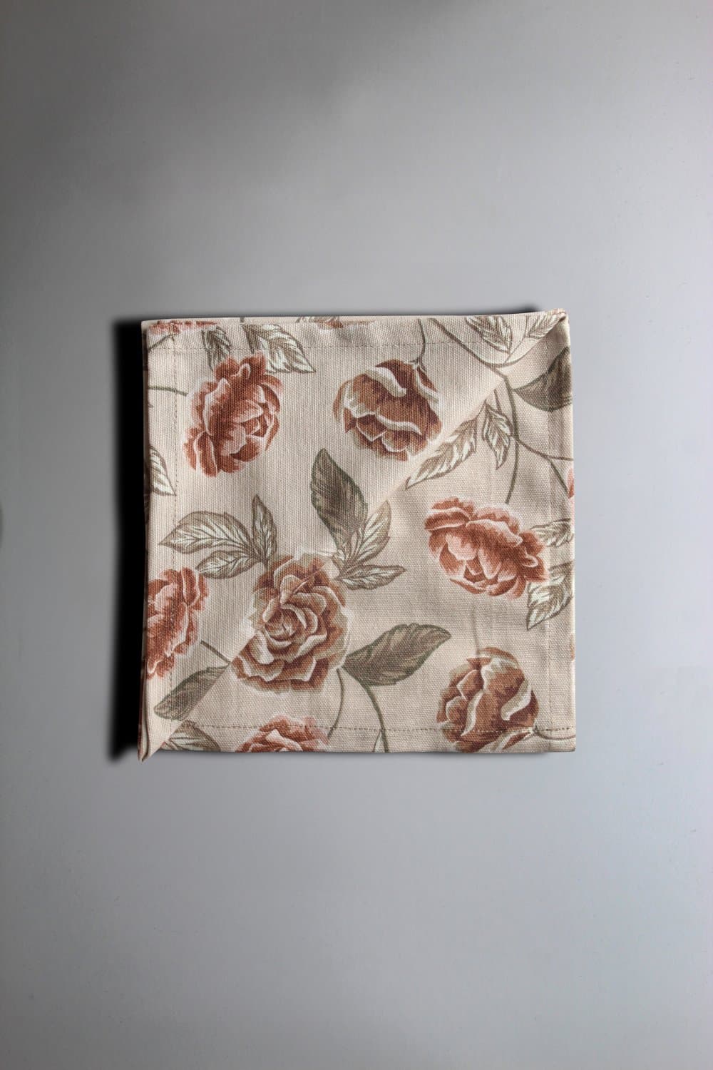 Servetter - 4-pack tygservett Wreath (rosa) (Storlek: 40 x 40 cm)
