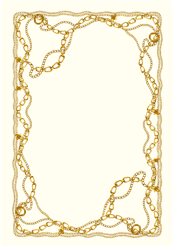Wiltonmatta - Silea (vit/guld) (Storlek: 200 x 280 cm)