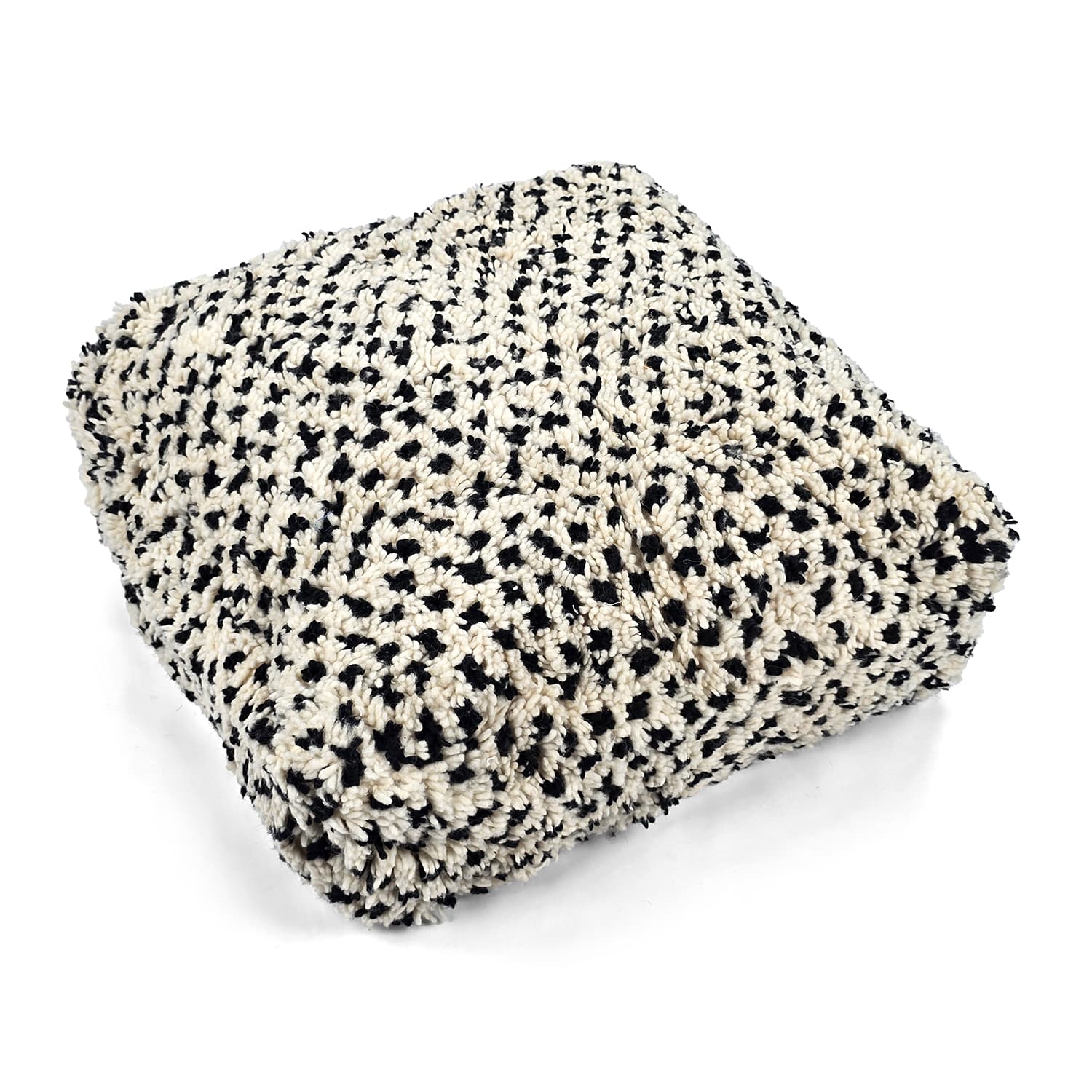 Sittpuff - Marockansk Beni Ourain 051 (Storlek: 60 x 60 cm)