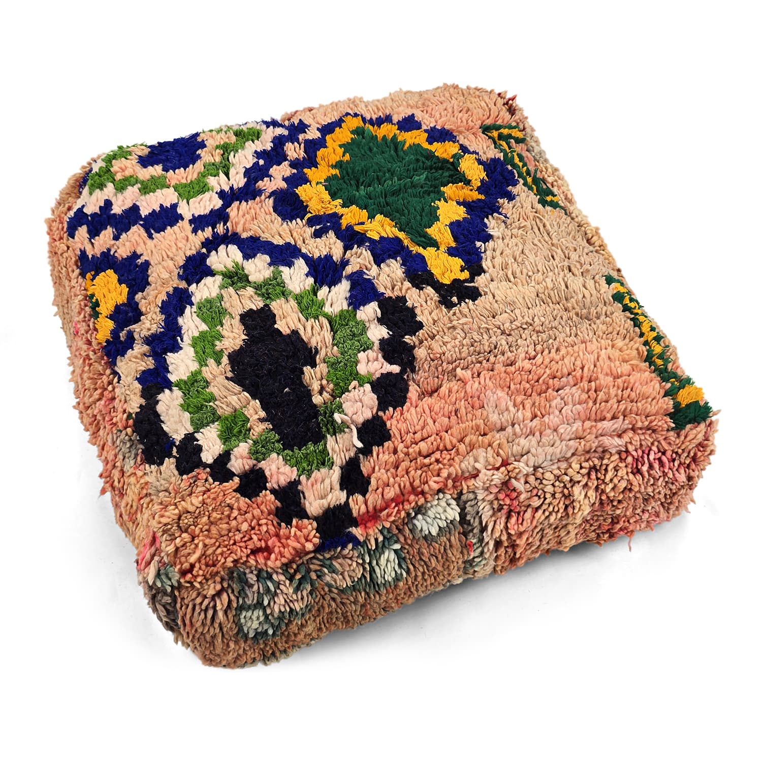 Sittpuff - Marockansk Azilal 097 (Storlek: 60 x 60 cm)