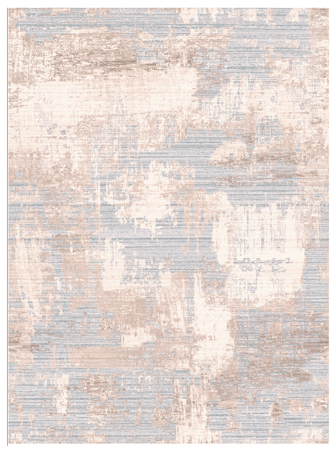 Wiltonmatta - Bardia (blå/grå) (Storlek: 200 x 280 cm)