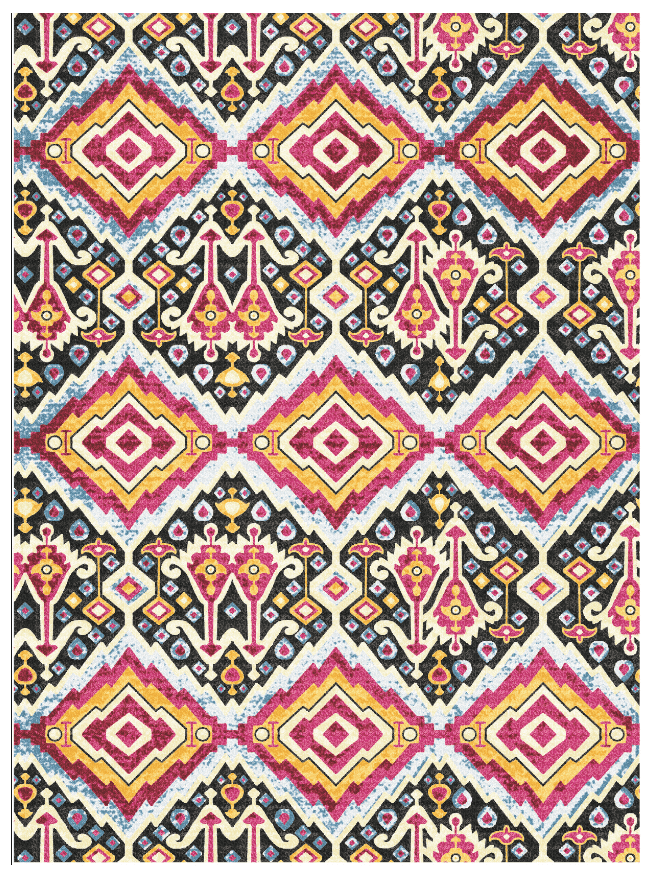 Wiltonmatta - Cizre (multi) (Storlek: 200 x 280 cm)