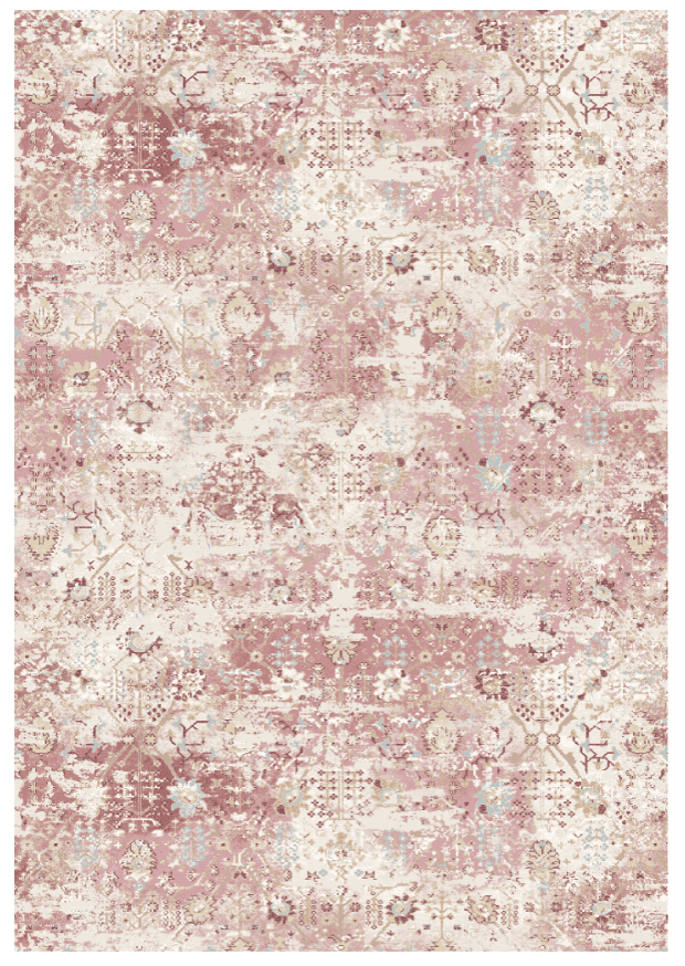 Wiltonmatta - Enfidha (rosa) (Storlek: 200 x 280 cm)