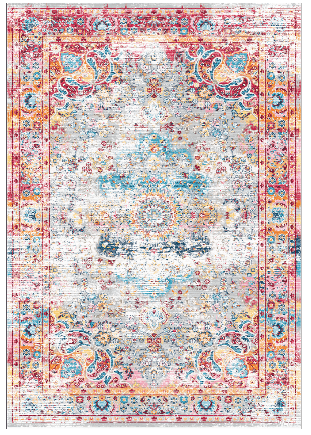 Wiltonmatta - Jedaida (multi) (Storlek: 80 x 300 cm)