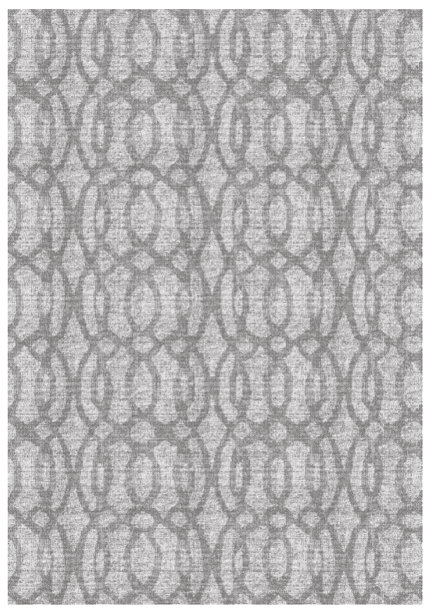 Wiltonmatta - Manouba (grå) (Storlek: 200 x 280 cm)