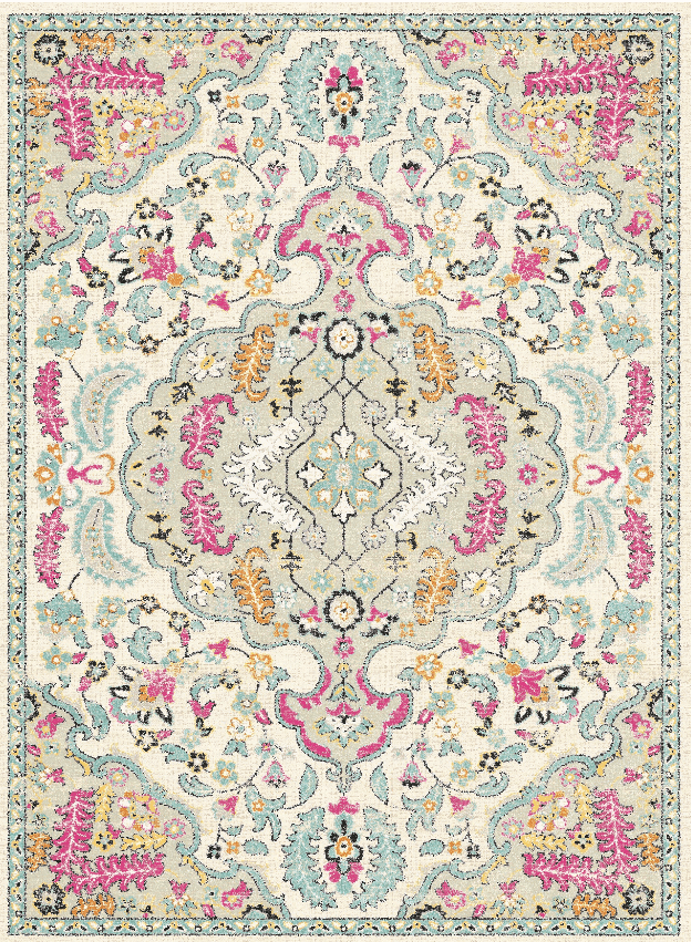 Wiltonmatta - Lastres (multi) (Storlek: 200 x 280 cm)