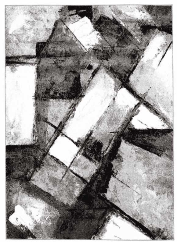 Wiltonmatta - Kivik (grå) (Storlek: 190 x 280 cm)