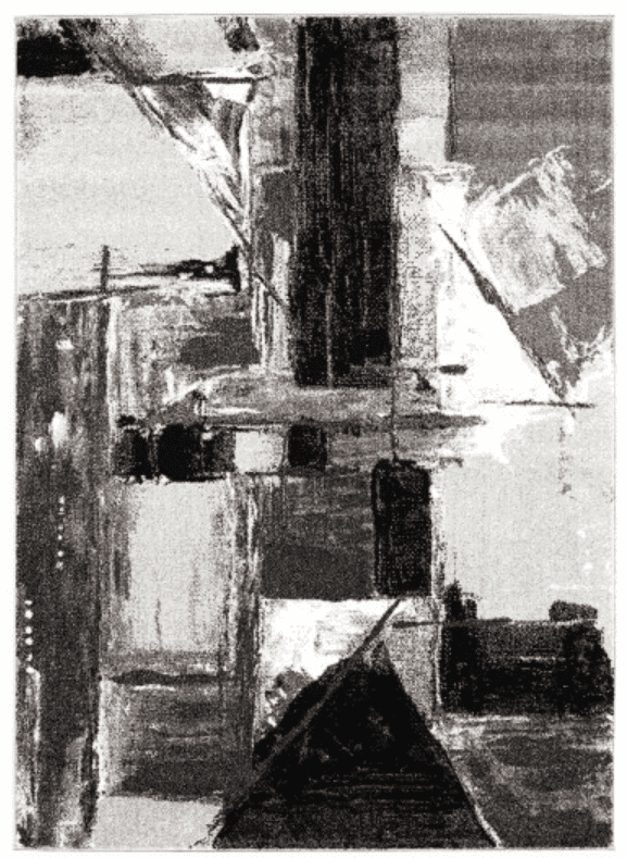 Wiltonmatta - Nesvik (grå) (Storlek: 190 x 280 cm)