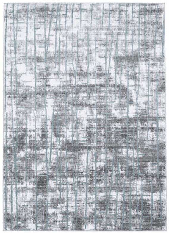 Wiltonmatta - Eystur (blå) (Storlek: 160 x 225 cm)