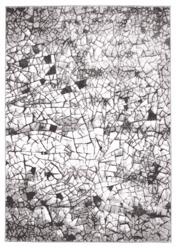 Wiltonmatta - Caraquet (grå) (Storlek: 80 x 150 cm)