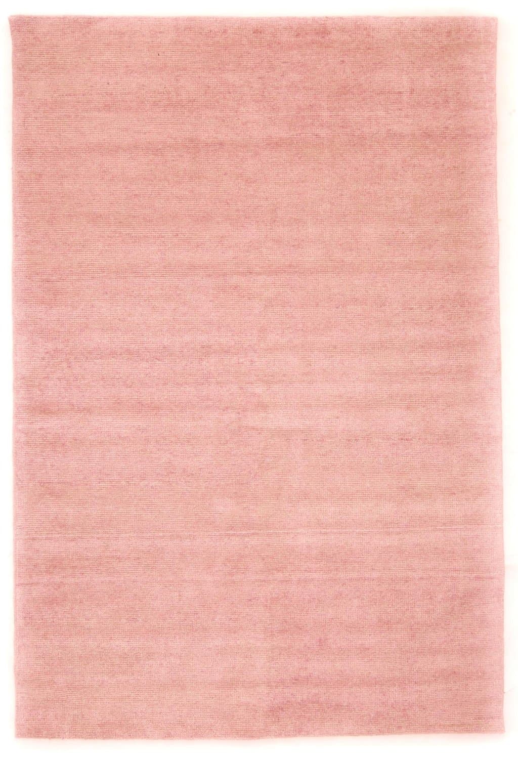 Matta i Bamboo silk - Faliraki (ljusrosa) (Storlek: 200 x 300 cm)