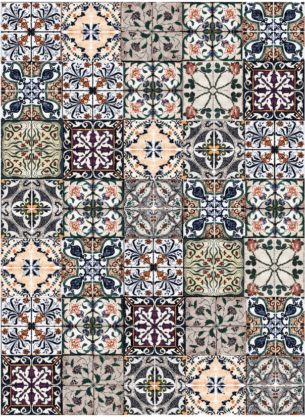 Wiltonmatta - Tierra (multi) (Storlek: 200 x 280 cm)
