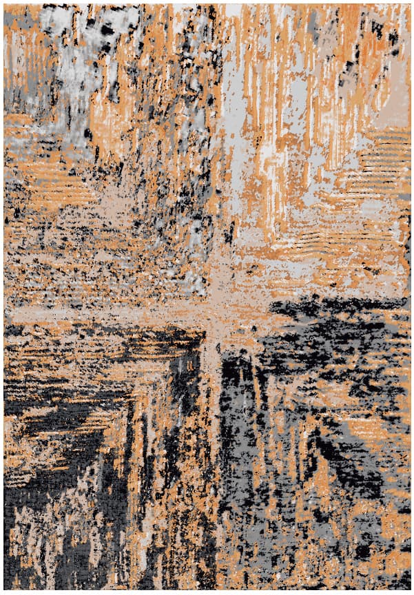 Wiltonmatta - Tizzano (guld/multi) (Storlek: 200 x 280 cm)