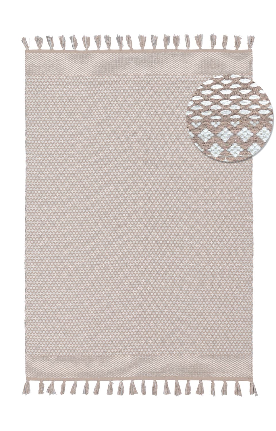 Trasmatta - Vinga (natur) (Storlek: 80 x 150 cm)