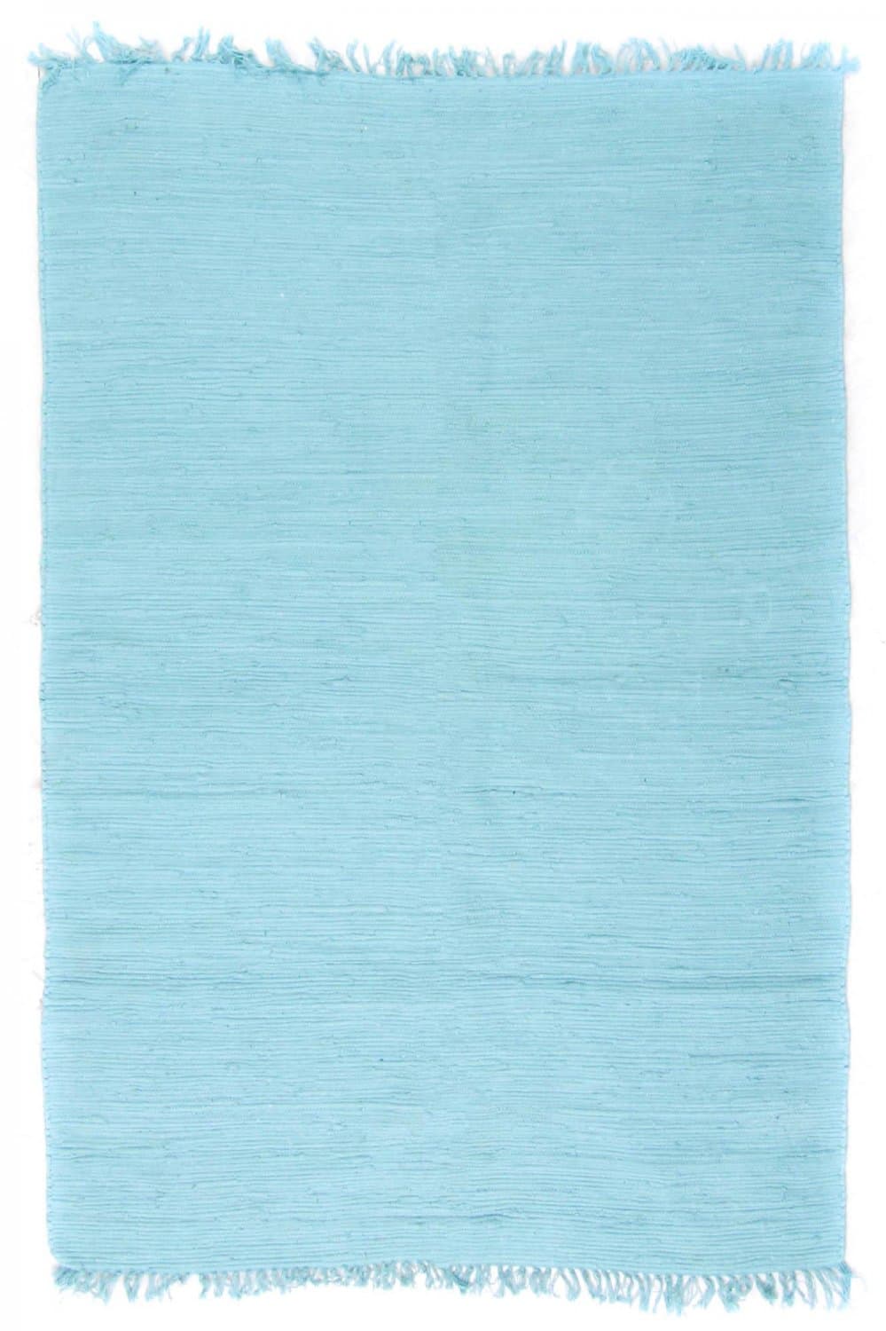Trasmatta - Silje (blå/turkos) (Storlek: 60 x 110 cm)