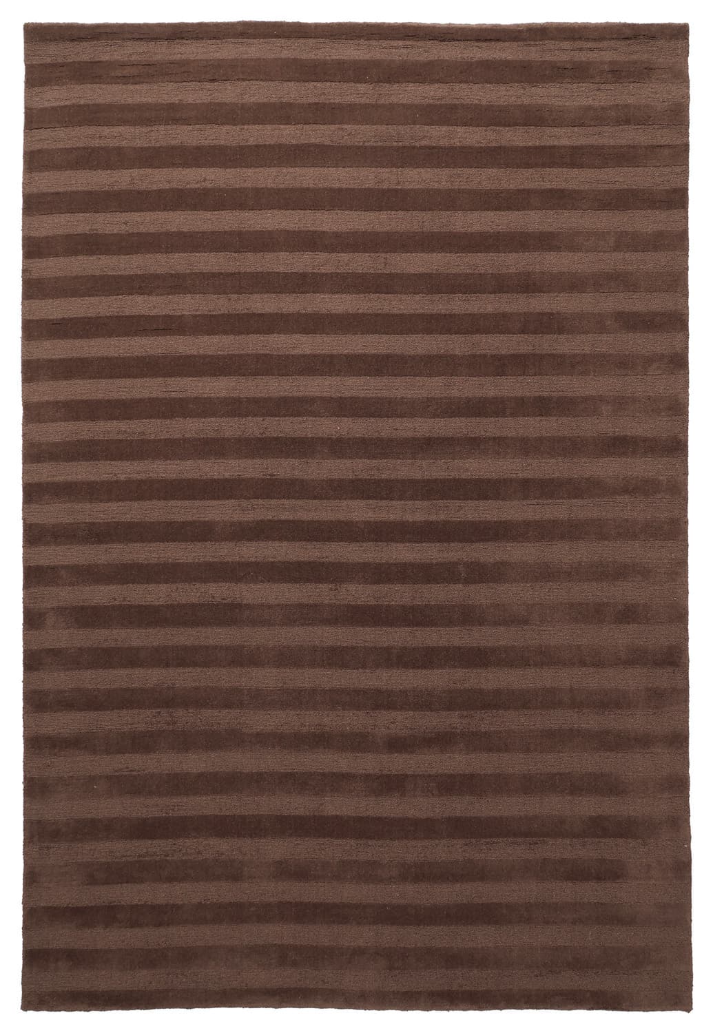 Ullmatta - Brenta Handloom Wool Premium (brun) (Storlek: 160 x 230 cm)