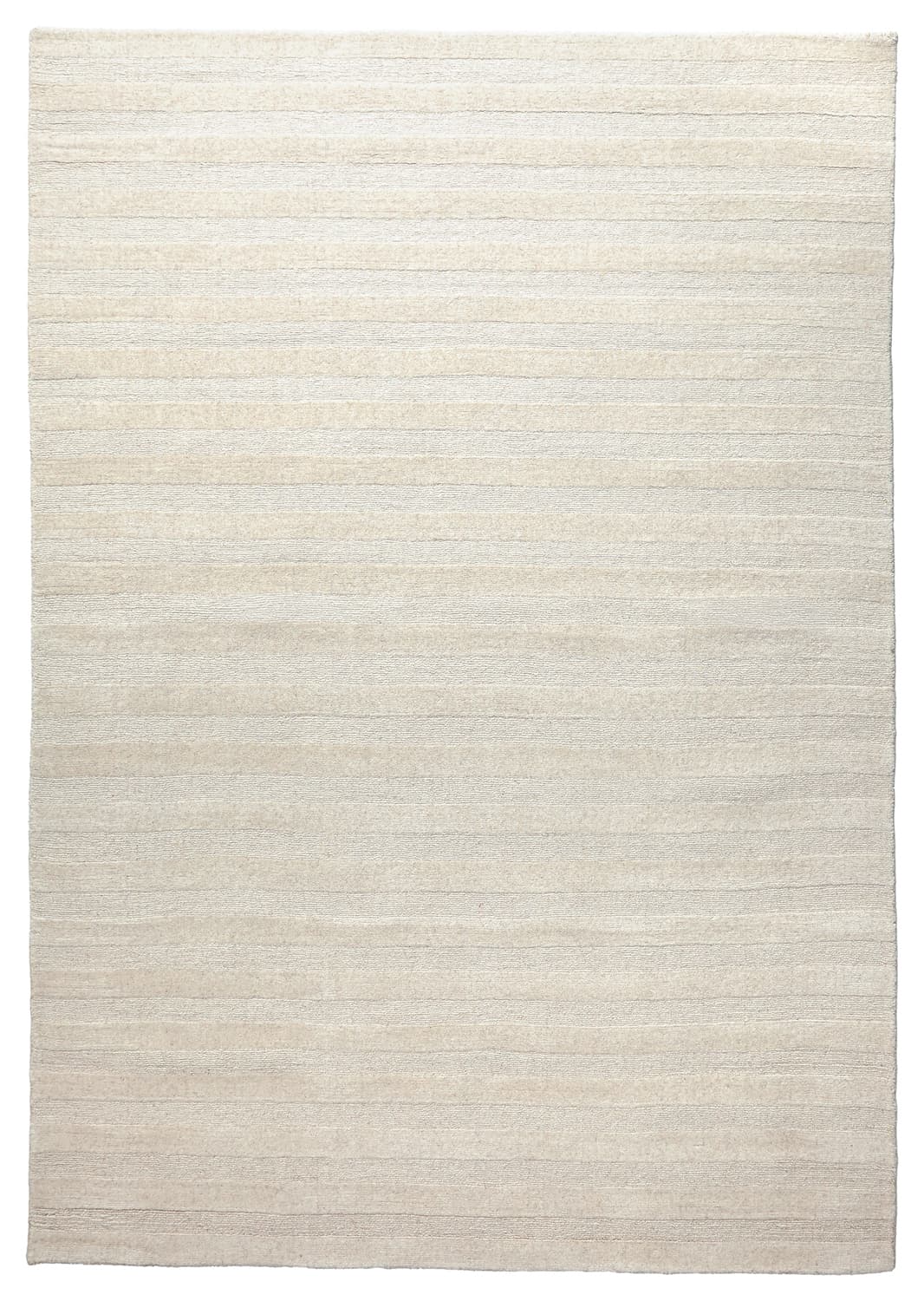 Ullmatta - Brenta Handloom Wool Premium (creme) (Storlek: 160 x 230 cm)