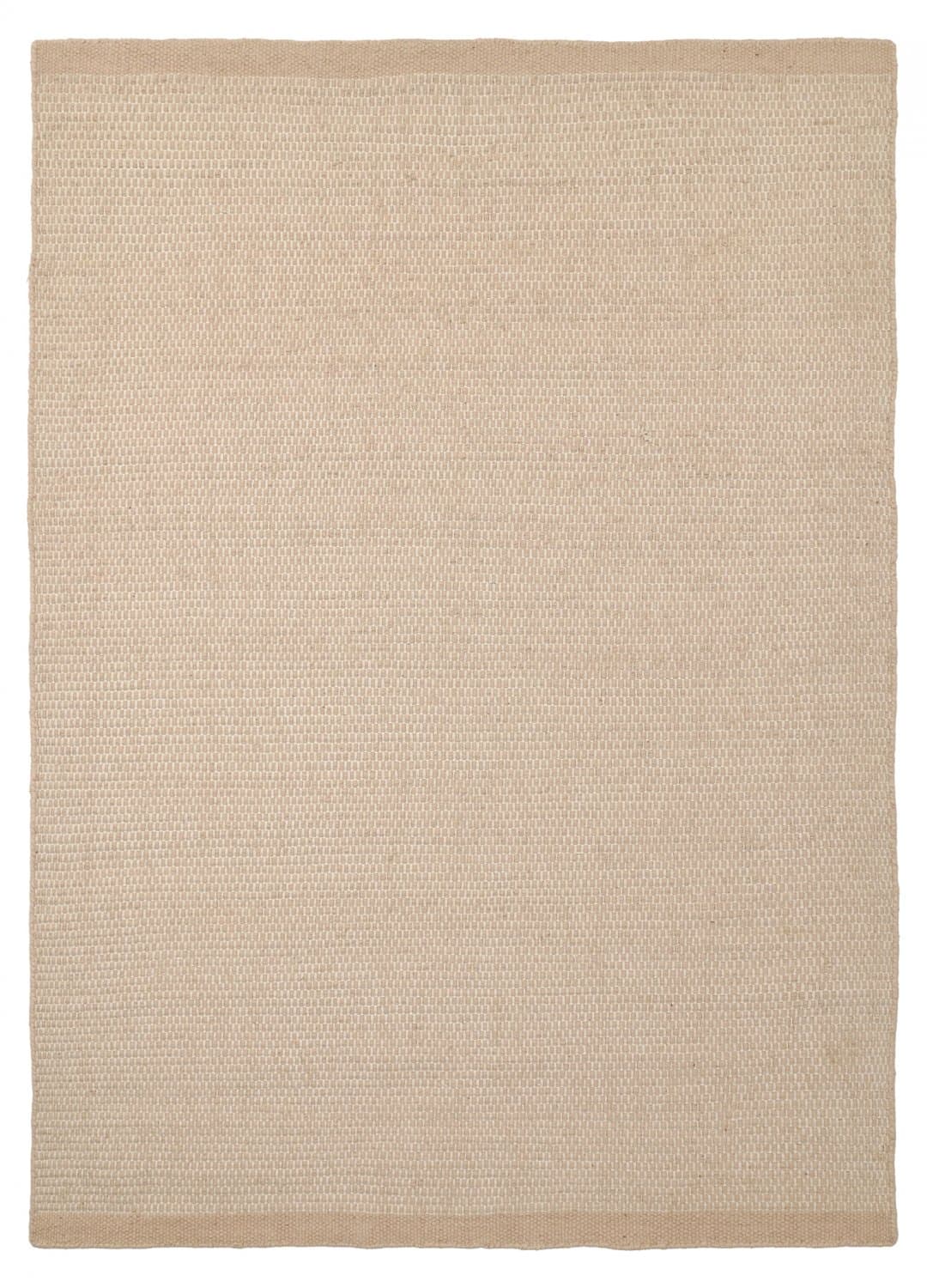 Ullmatta - Coastal (beige) (Storlek: 240 x 340 cm)