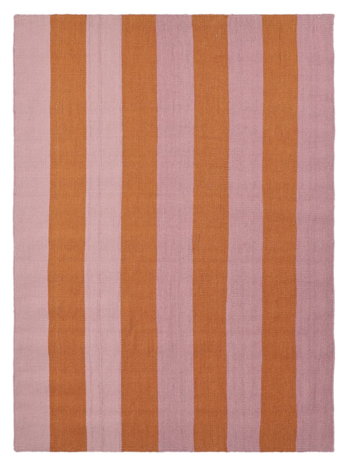 Ullmatta - Garine (orange/rosa) (Storlek: 80 x 250 cm)