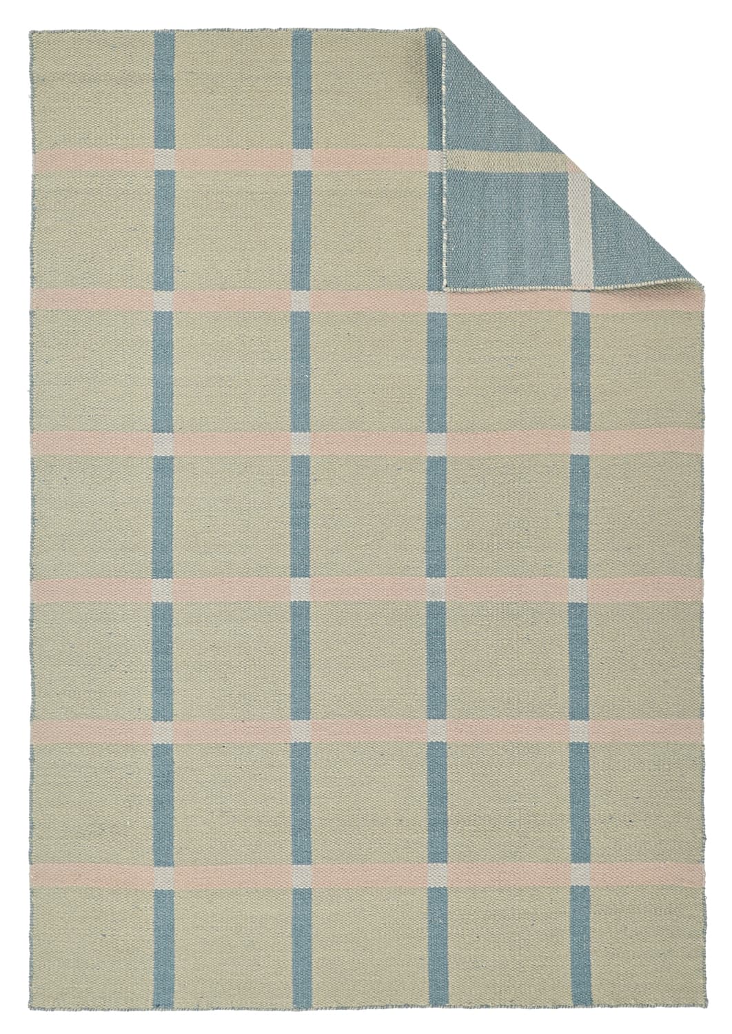 Ullmatta - Gingham (no. 1) (Storlek: 80 x 150 cm)