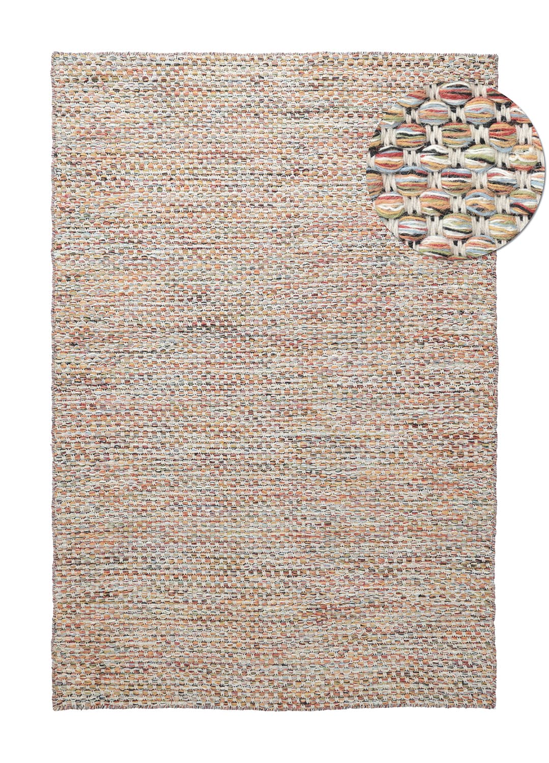 Ullmatta - Ovelia (multi) (Storlek: 160 x 230 cm)