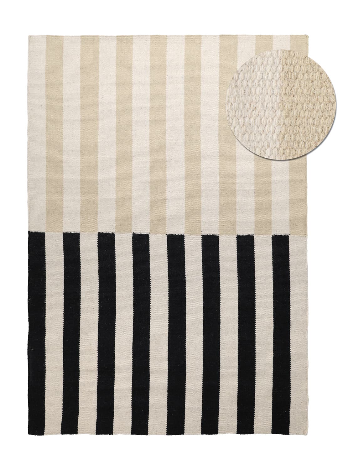 Ullmatta - Peniche (creme/beige) (Storlek: 80 x 150 cm)