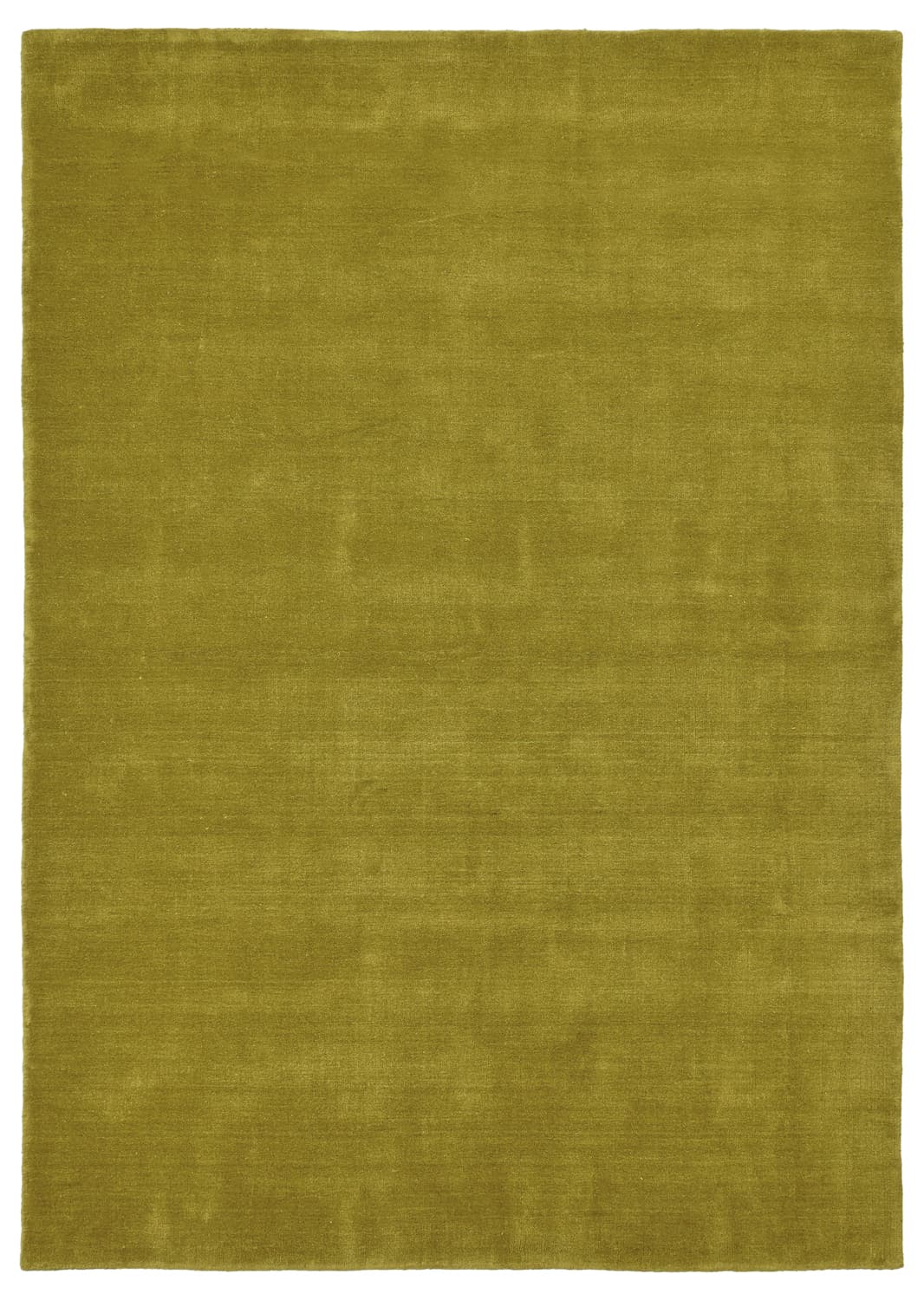 Ullmatta - Rozel Handloom Wool Premium (mossgrön) (Storlek: 200 x 290 cm)