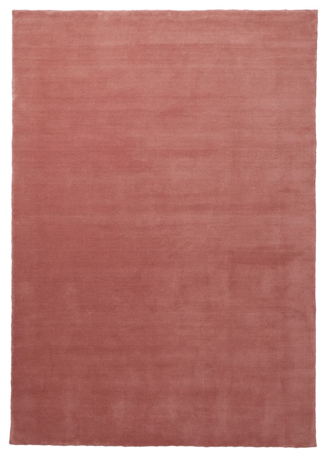 Ullmatta - Rozel Handloom Wool Premium (dimröd) (Storlek: 160 x 230 cm)