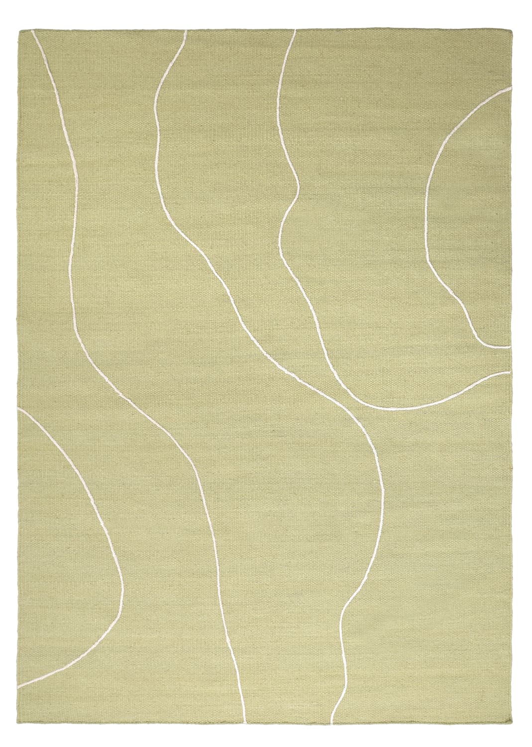 Ullmatta - Viseu (grön) (Storlek: 200 x 290 cm)