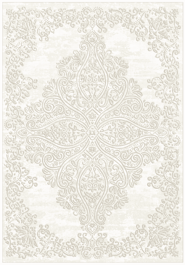 Wiltonmatta - Valenza (vit) (Storlek: 200 x 280 cm)