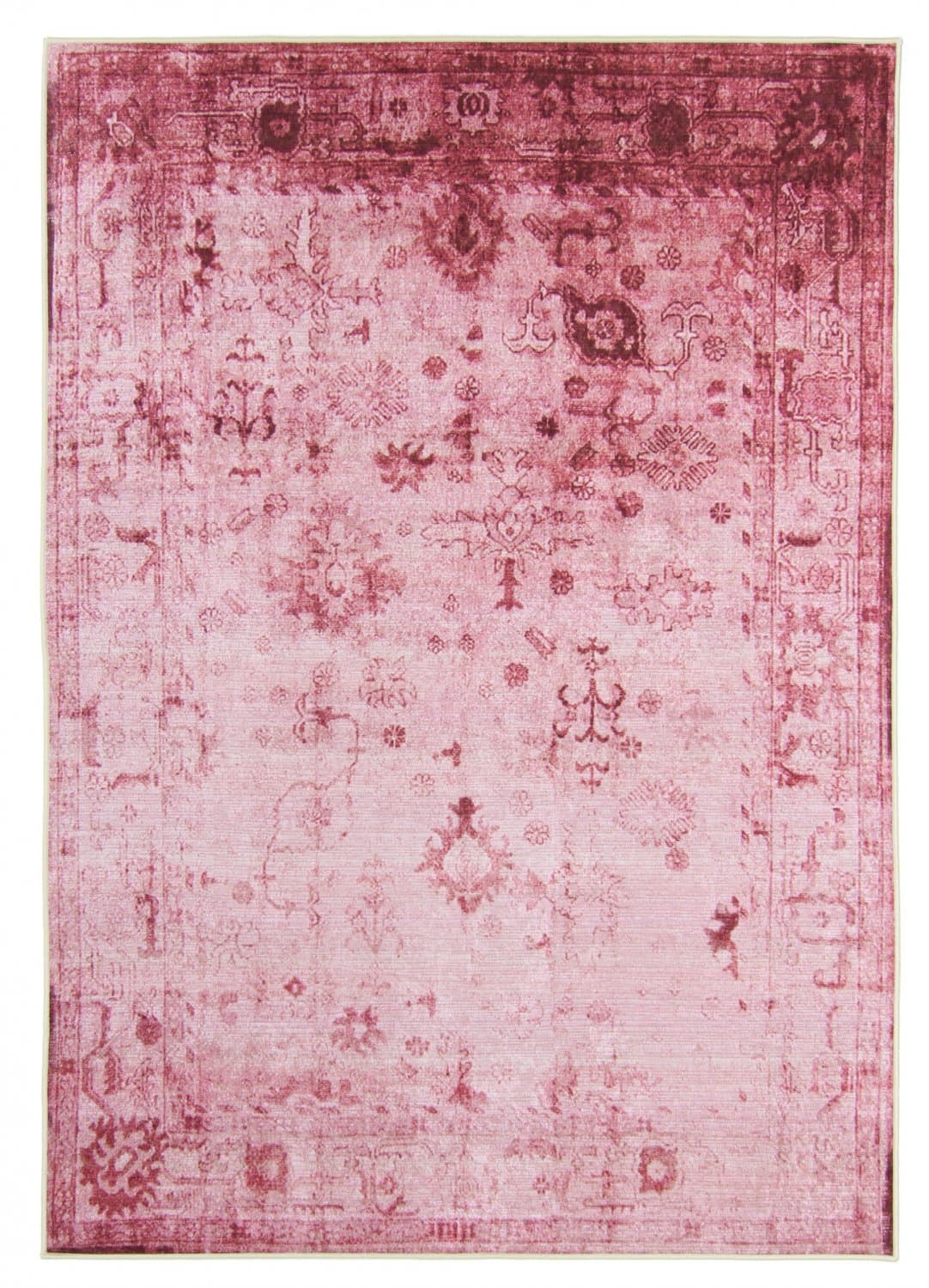 Wiltonmatta - Violetta (rosa) (Storlek: 200 x 280 cm)
