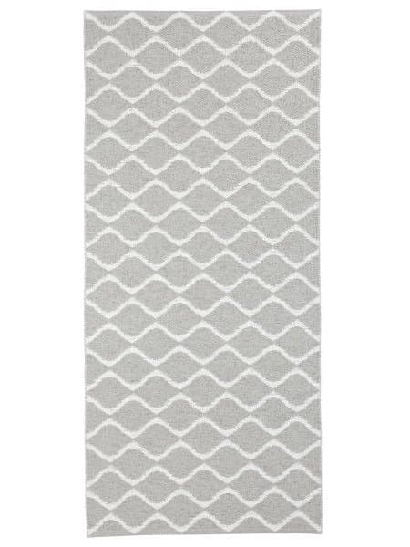 Plastmattor - Horredsmattan Wave (grå) (Storlek: 150 x 100 cm)
